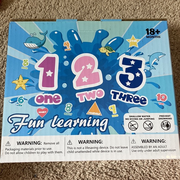 New in box sprinkler play mat - Picture 2 of 2